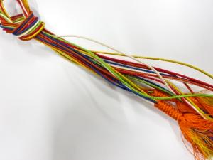 正絹　手組帯締め